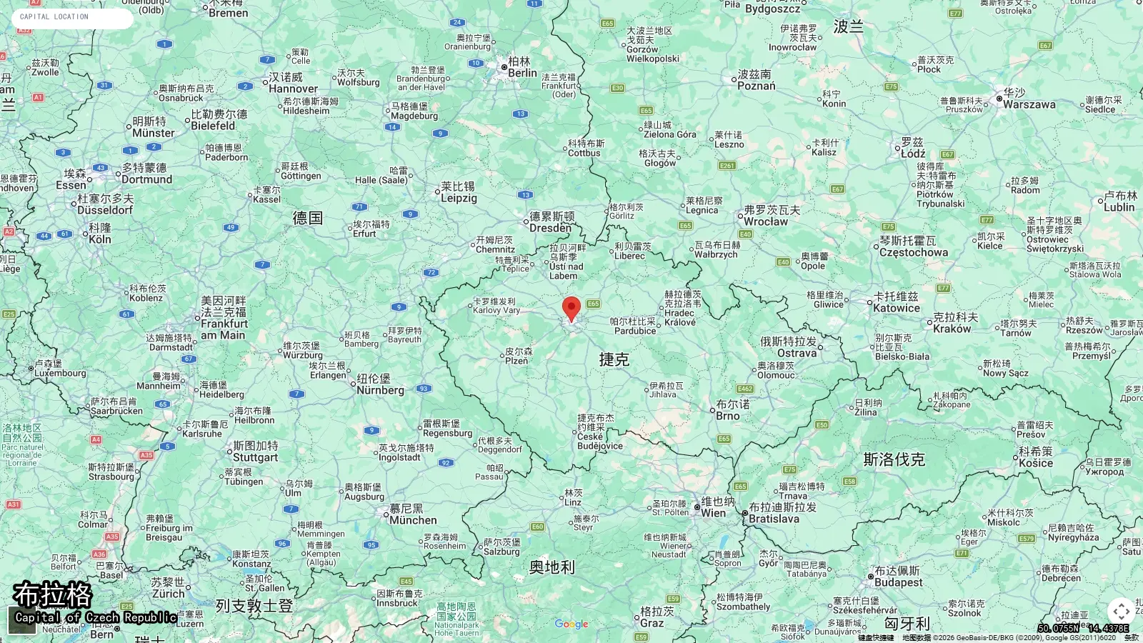 布拉格 - Hauptstadt