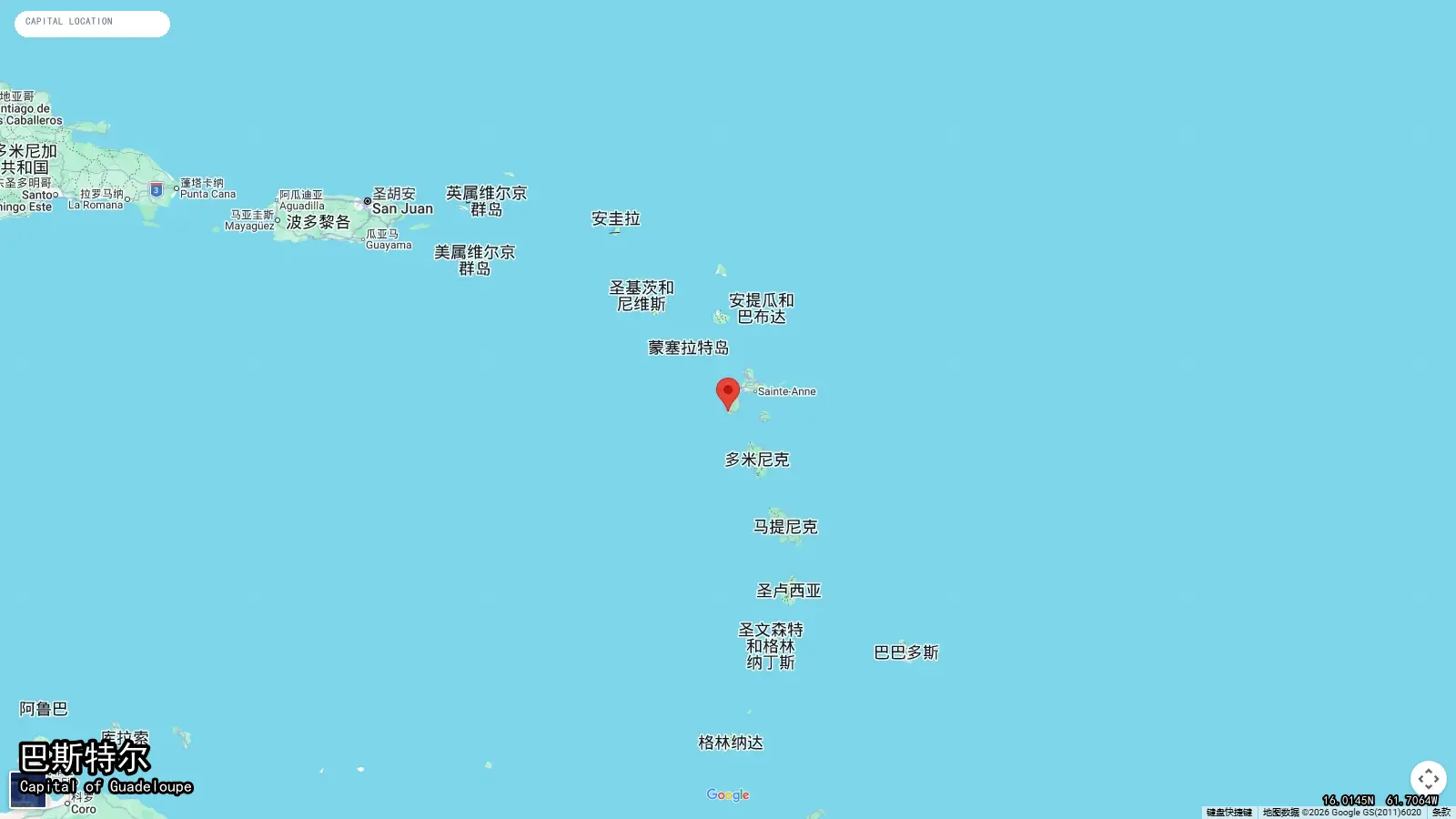 巴斯特尔 - Capitale de Guadeloupe